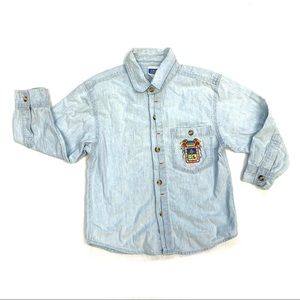 Levi’s Shirt Button Up Kids 6 Vintage 1990s